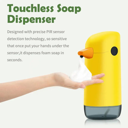 Little Yellow Duck Automatic Sensor Soap Dispenser Intelligent Children's Hand