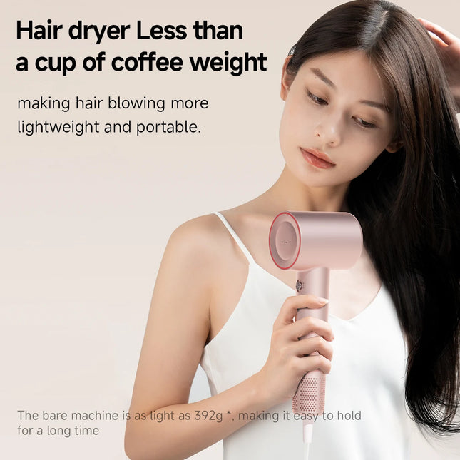 High Speed Hair Dryer 75m/s 200 million Negative Ions Hair Care
