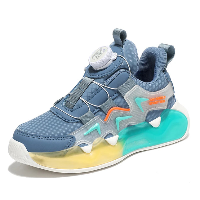 Childrens Sport Shoes Fashion Boys Running Leisure Mesh Comforthable Outdoor Kids Casual Tennis Shoes Breathable Sneakers