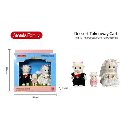 Rabbit Family DIY Toy Set Mini