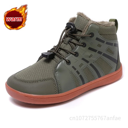 Boys Girls Snow Boots Waterproof Winter Shoes