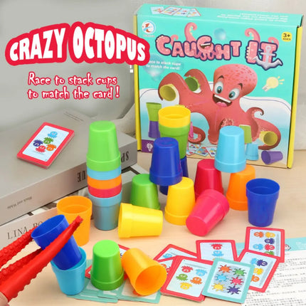 Crazy Octopus Learning Adventure:Fun Kids' toy, Master Colors, Logic &