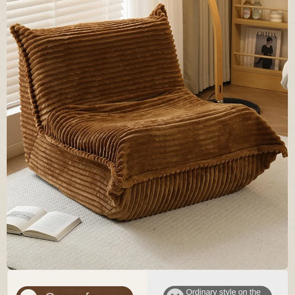 Lazy Person Sofa Can Lie And Sleep Caterpillar Sofa Balcony Tatami Net Red Bedroom Living Room Single Leisure Sofa