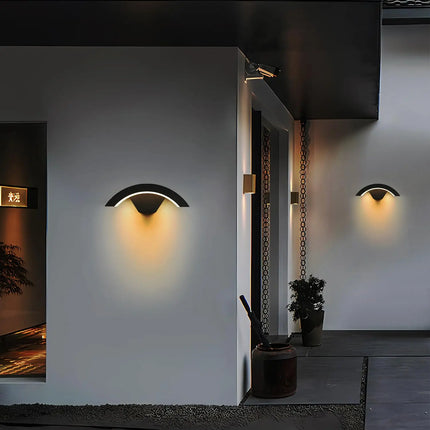 24W LED Wall Sconces Modern Outdoor,Warm White 3000K LED Wall Lamp,Waterproof IP65,Aluminum Exterior Wall Light for Terrace