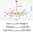 Gold B 54 Heads / Warm White