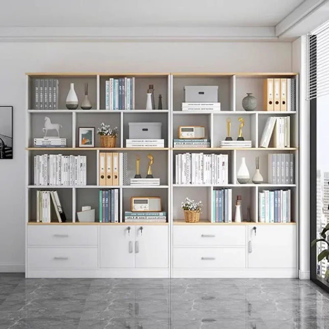 Modern Storage Filing Cabinet Drawers Open Nordic Tall Office Cupboards