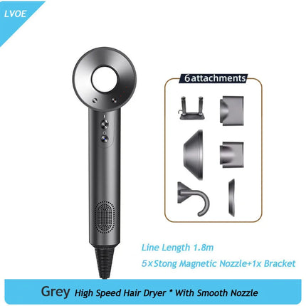 Professional hair dryer High Speed 1600W Powerful Home Low Noise