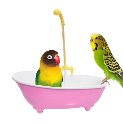 Parrot Automatic IntelligentBath Bird Shower Bathtub Blue AccessoriesHousehold Plastic