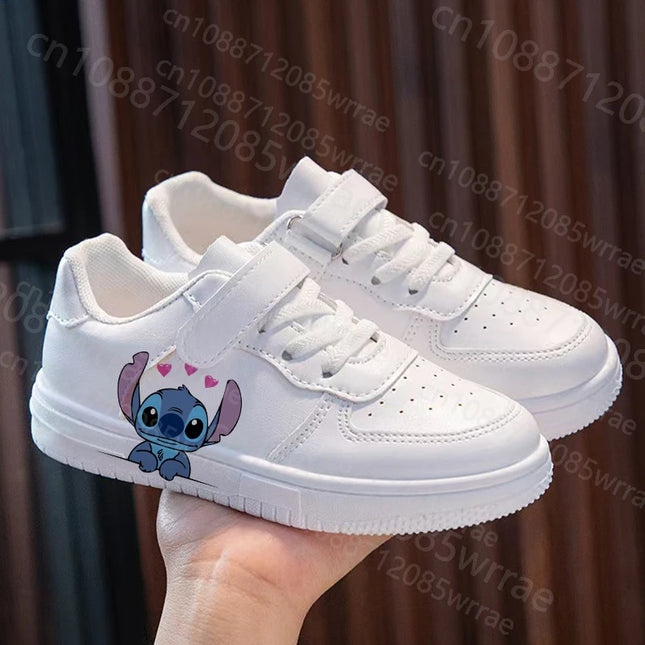 stitch shoes girls boys children sneakers Casual basketball Kid Running Fashion