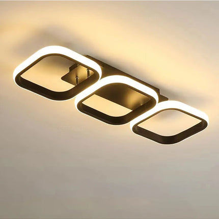 LED Ceiling Light Modern Round Square-shaped For Hallway Bedroom Checkroom Living Room Restaurant Staircase Lighting Luminaires