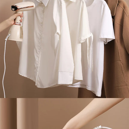 1500W Handheld Garment Steamer Fabric Clothes Ironing Iron 280ml Portable Quick Heat Ironing 280mL