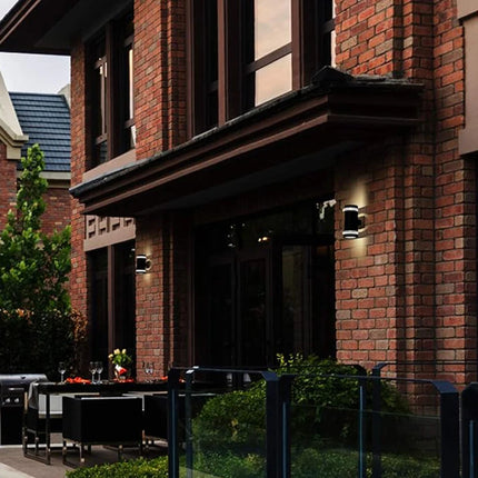 LED Outdoor Wall Lights E27 Up Down Exterior Wall Sconce IP65 Waterproof Led Sconce Lamp for Porch Front Door Garden Wall Lamp