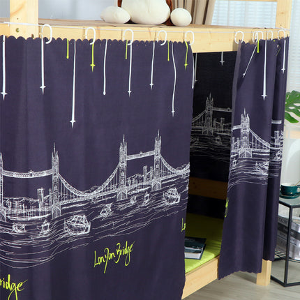 Bed Curtain Students Bunk Up and Down Canopy Bed Curtain Protect Privacy Partition Curtain Mosquito Net Home Decor