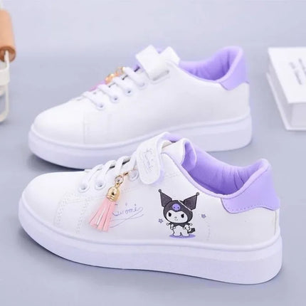 Sanrio hello kitty  spring autumn non-slip net shoes girl casual shoes