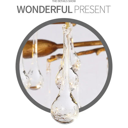 Gold ceiling light chandelier modern hotel bedroom dining room living room home interior glossy Led luxury chandelier