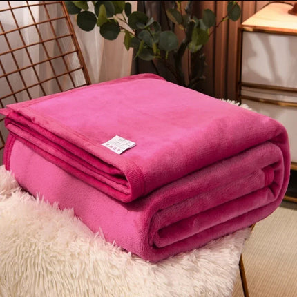 Flannel Fleece Microfiber Throw Blanket, Luxury Lightweight Super Soft Warm