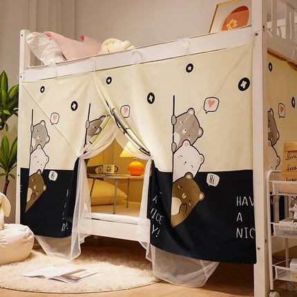 bed curtain set All-in-one suit Student dormitory Lower berth
