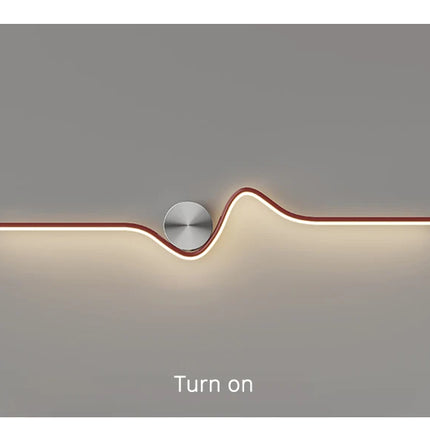 Living Room Wall Lamp Modern 2023 New Creative Aisle LED Background Wall Bedroom Bedside Lamp Home Decor Lighting Fixtures