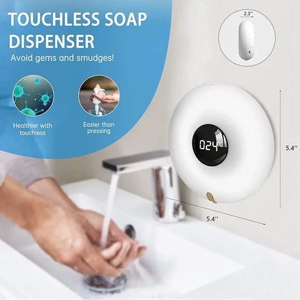 Automatic Liquid Foam Soap Dispenser Hand Sanitizer Bathroom Home Accessories