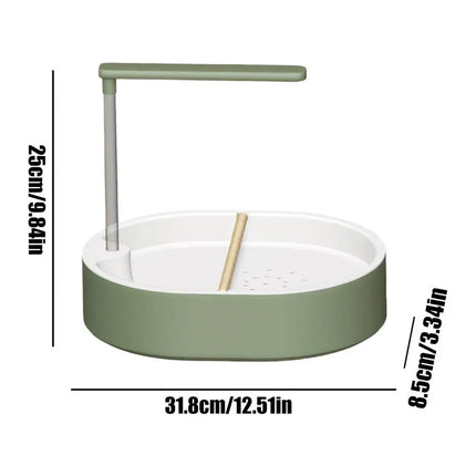 Parrot Automatic Shower Pet Bird Bath Cage Basin USB Electric Circulating Water Bird Bathtub for Lovebird Cockatiel Birds Toy