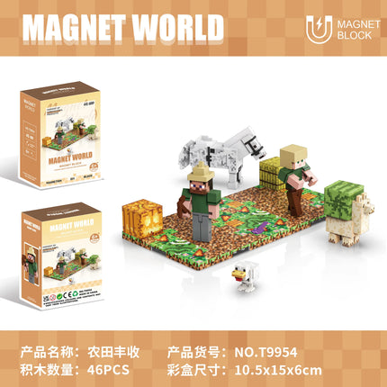 Magnetic Building Blocks with Multiple Shapes - Endless Building Possibilities for Kids to Explore