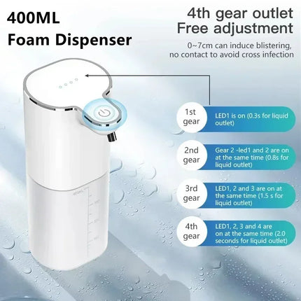 Xiaomi 380ML Automatic Foam Soap Dispenser Bathroom Smart Washing Hand