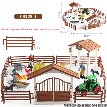 Farm Horse Race Model Action Figures DIY Equestrianism Horseman Animals