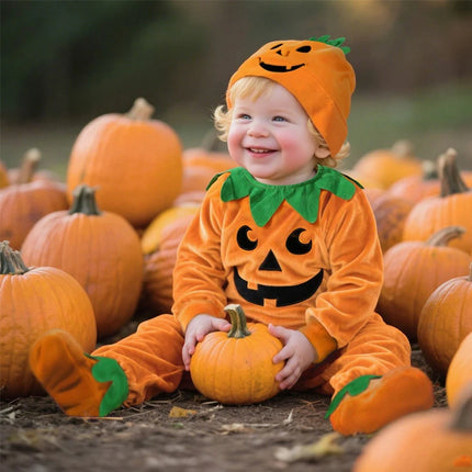 Baby Girls Boys Halloween Costume Sets Long Sleeve Cosplay jumpsuit