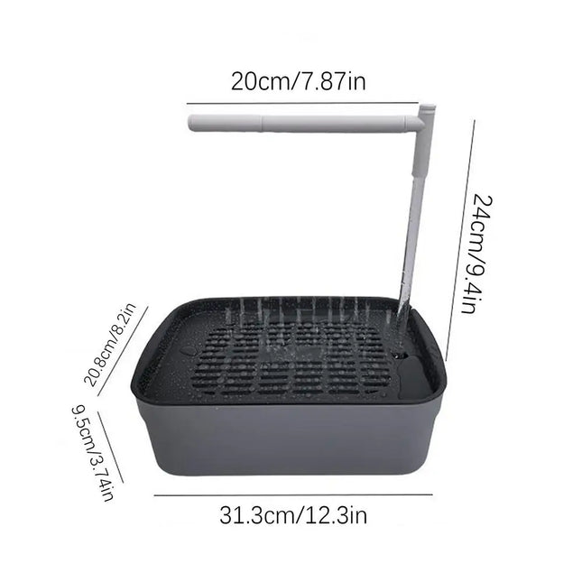 Automatic Pet Birds Parrots Bath Circulating Water Bathtub USB Electric Parakeet Bathtub Shower Fountain birds supplies