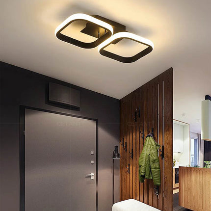 LED Ceiling Light Modern Round Square-shaped For Hallway Bedroom Checkroom Living Room Restaurant Staircase Lighting Luminaires