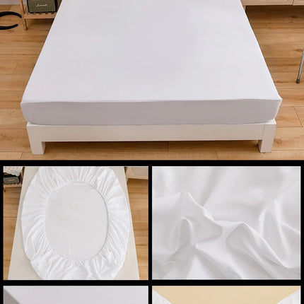 Kuup High Quality Fitted Sheet 90/180/150x200 Cm Mattress Cover Elastic Band Bed Sheet Queen King Size No Pillowcases Included