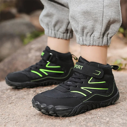 Little/Big Kid Wide High Top Barefoot Shoest Sneakers for Boys/Girls