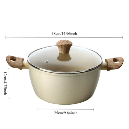 DONNOR Ceramic Cookware Sets Pots and Pans Set Nonstick  Induction Cookware Kitchen Cooking
