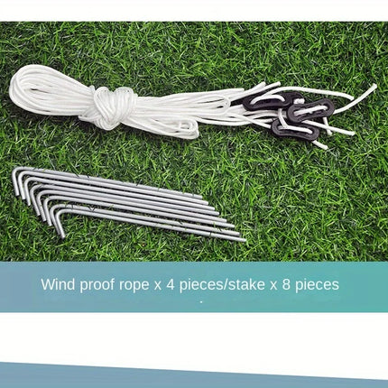 Beach tent sun and rain protection, quick opening construction, three ventilated and spacious outdoor camping tents