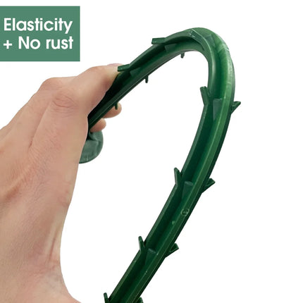 11/15/20/30cm Garden Landscaping Stakes Lawn Pins Pegs Garden Border Plastic