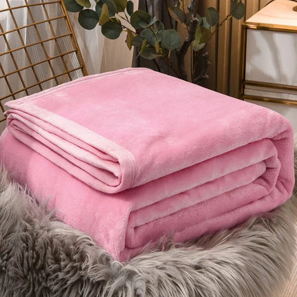Flannel Fleece Microfiber Throw Blanket, Luxury Lightweight Super Soft Warm