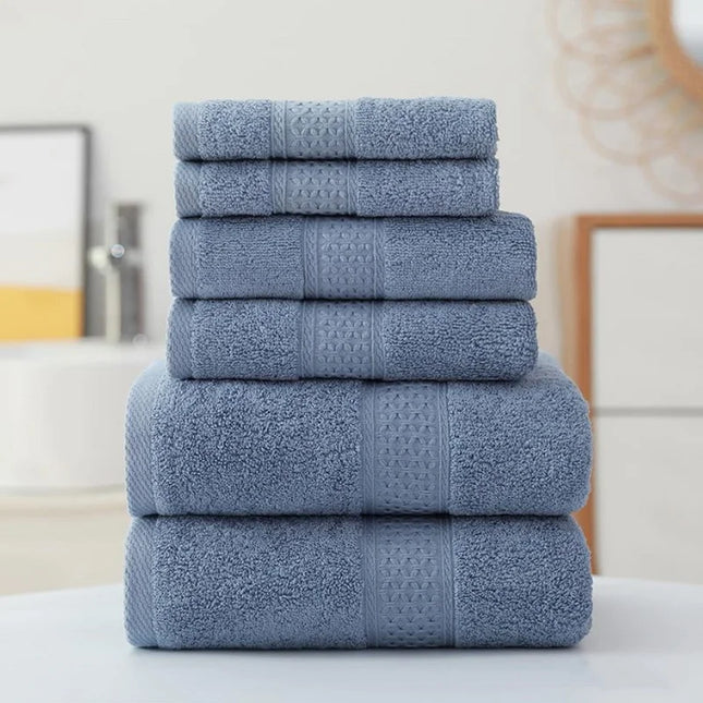 3pcs Cotton Towel Set Ultra Soft Highly Absorbent 1 Bath1 Hand 1 Washcloths