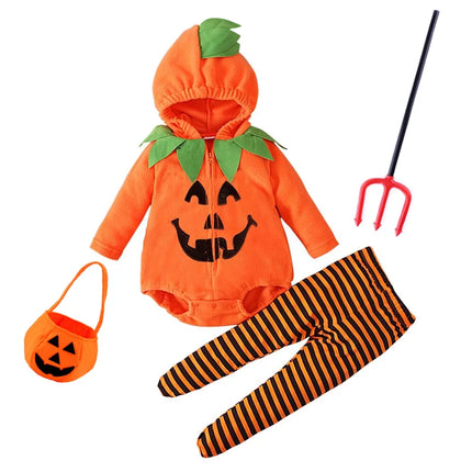 Baby Girls Boys Halloween Costume Sets Long Sleeve Cosplay jumpsuit