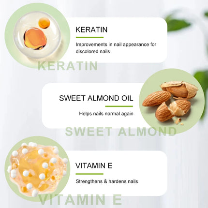Vitamin E Nail Renewal Gel For Thin Nails Growth And Strengthening Serum Nourishing Repair Damaged Nail Healthy Nail Care 20g