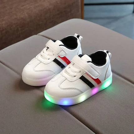 Children Led Shoes Boys Girls Lighted Casual Sneakers Glowing Shoes