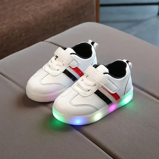 Children Led Shoes Boys Girls Lighted Casual Sneakers Glowing Shoes