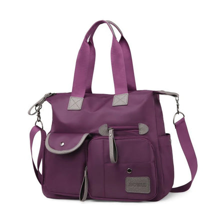 New Ladies Tote Bag Fashion Nylon Waterproof Casual Shoulder Mummy Bag Large Capacity Women's Messenger Handbags