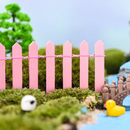 90cm Wooden Fence Model for Garden Outdoor Railway Train Set Arrangement