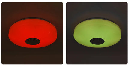 MARPOU RGB Ceiling Lamps  Smart Modern Ceiling Lighting AC 220V Music Remote Application Control Bluetooth Speaker Indoor Decor