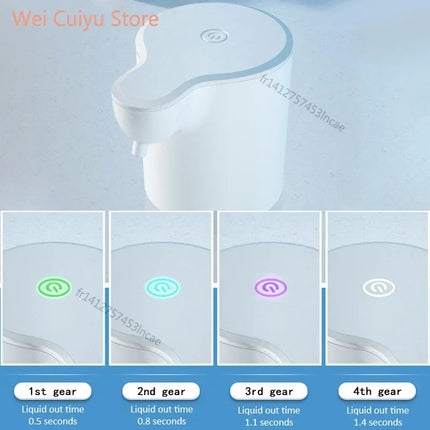 350ML Touchless Automatic Soap Foam Dispenser  Hand Washer Machine Bathroom