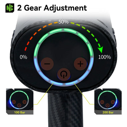 Brushless High Pressure Car Washer Gun 2 Gears  Garden Cleaning Irrigation Tool For Makita Battery Pin