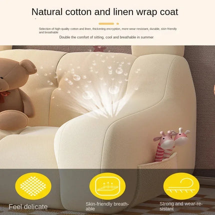 Children’s Sofa Reading Book Corner Chair Lazy Bean Bag Stool for Kindergartens