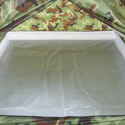 Camping Tent for 2 Person Single Layer Outdoor Portable Camouflage Summer Tent for Outdoor Camping Traveling Tent