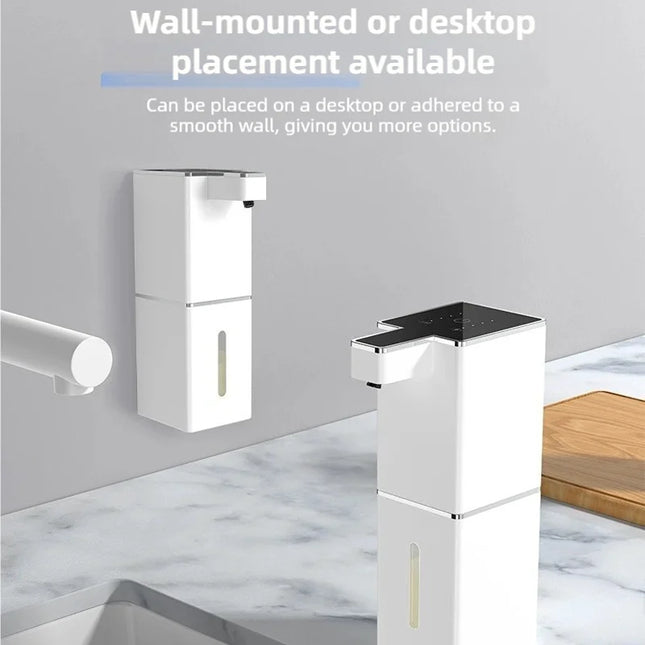 Automatic Foam Soap Dispenser USB Rechargeable Smart Foam Hand Wash Dispenser