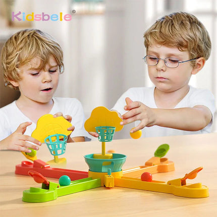 Tablet Catapult Basketball Interactive Finger Bouncing Ball Funny Parent-child